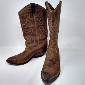 Zodiac Vintage Cowboy Boots Women's 6 1/2